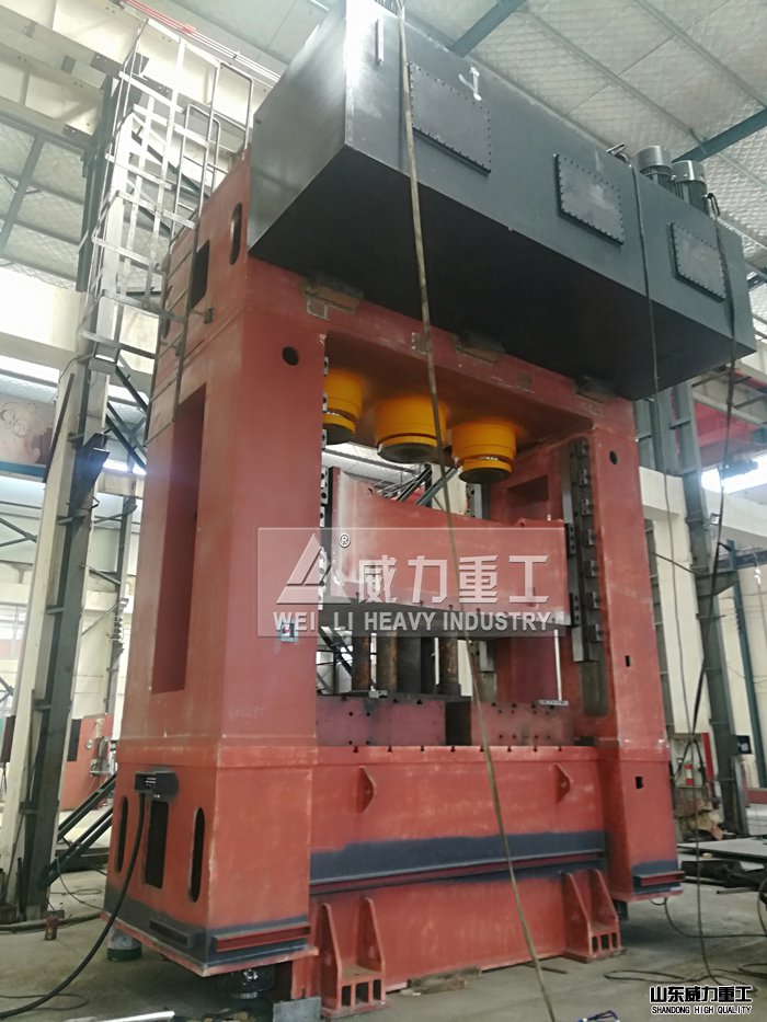 1250噸油壓機安裝調(diào)試